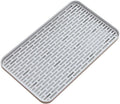 Plastics Drain Tray, Cup & Dish Drying Rack, Drain Board 2 Tier Non Slip Serving Tray with Drainboard Perfect for