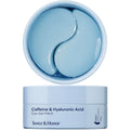 Under Eye Patches for Dark Circles - 60 Korean Hydrogel Masks for Puffiness, Bags, Wrinkle with Caffeine, Hyaluronic