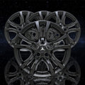 18" Gloss Black Wheel Skin Kit fits Chevy Camaro LS/LT 13-15 - ABS 4 Pack