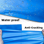 200 pcs 6x9 Inches Blue Poly Mailers Shipping Envelopes, Strong Adhesive Sealing, Waterproof, and Tear-resistant