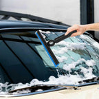 Shower Squeegee for Glass Doors with Long Handle