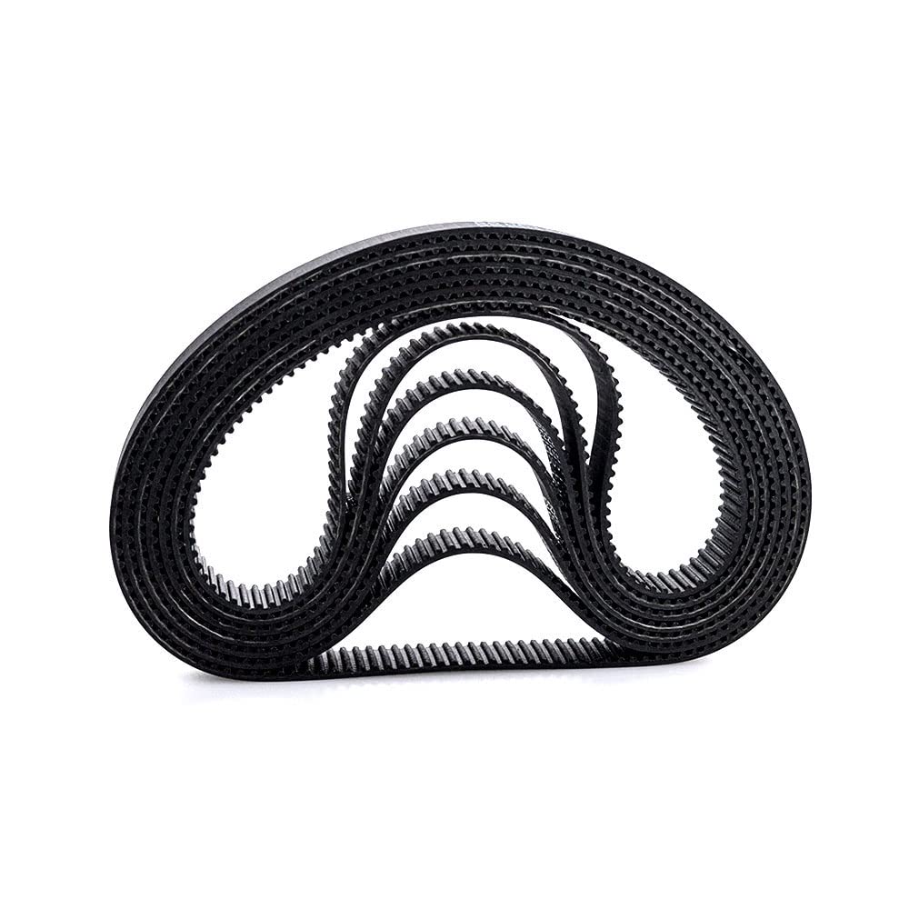 5PCS Arc HTD 3M Timing Belt Rubber Closed Loop Synchronous Pitch 3mm,9mm Width,3M177(Teeth59)