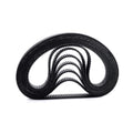 5PCS Arc HTD 3M Timing Belt Rubber Closed Loop Synchronous Pitch 3mm,9mm Width,3M 201(Teeth67)
