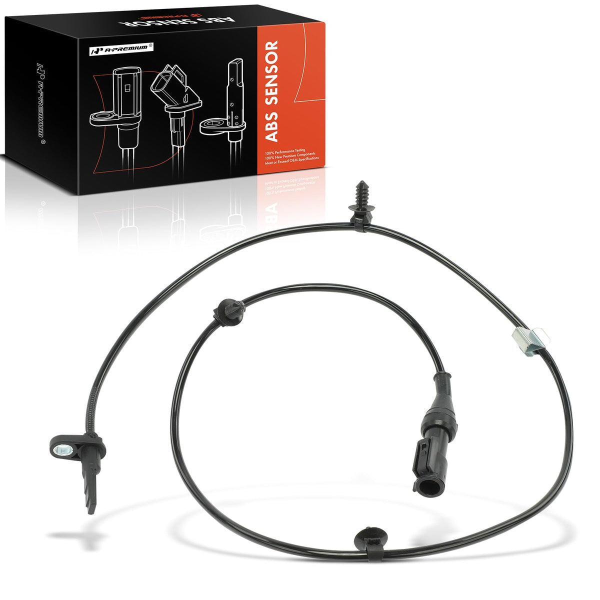 A-Premium ABS Wheel Speed Sensor Compatible with Mercury & Ford