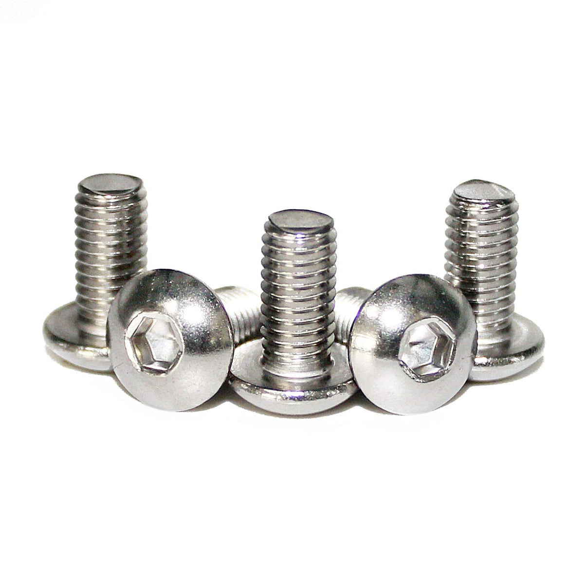 Fullerkreg M6-1.0 x 12 mm Button Head Socket Cap Screws