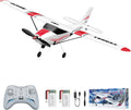4CH Cessna RC Plane, Brushless Trainer Aircraft for Beginners | Brushless w/3 flight modes, 6-axis gyro, supports