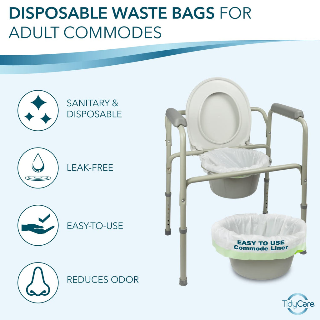 Value Pack of 192 Disposable Commode Liners