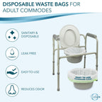 Value Pack of 192 Disposable Commode Liners