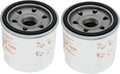 Hipa 136-7848 Oil Filter AM107423 for Toro V-Twin Engine Timecutter SS4200 SS4225 SS4250 SS5000 SS5425 Zero Turn Mower Parts 120-4276 Oil Change Kit 2Pack