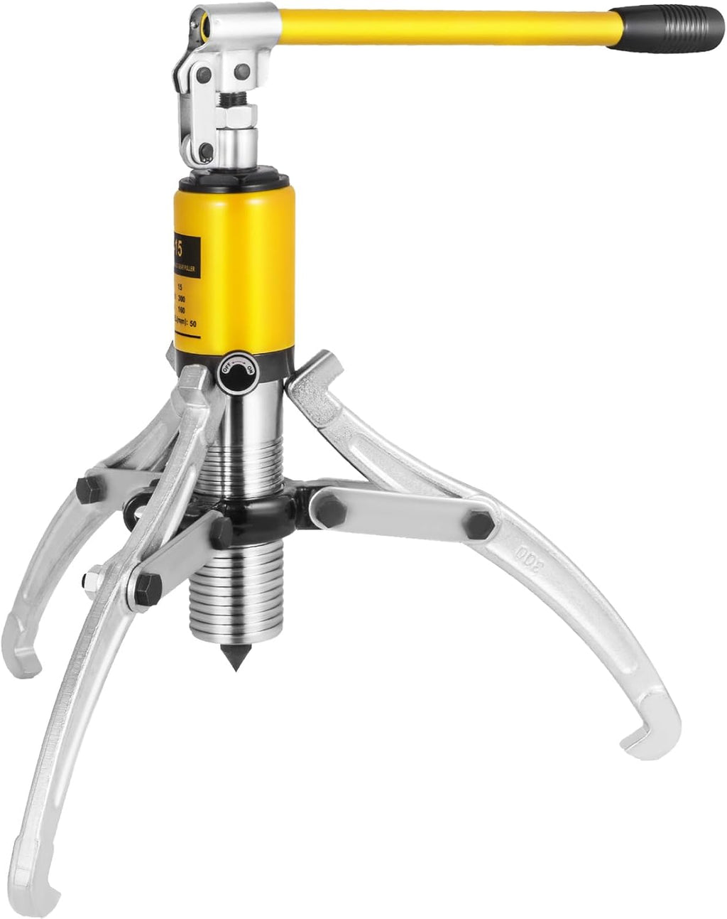 Hydraulic Gear Puller, 15 Ton Max. Capacity Hydraulic Puller, 2 or 3 Jaws Bearing Hub Separator, 3.9"- 11.8"
