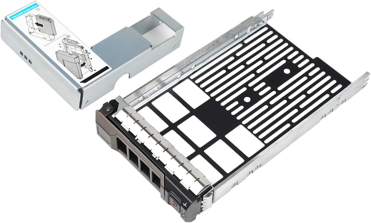 20-Pack 3.5" Hard Drive Tray Caddy with 2.5" Drive Adapter