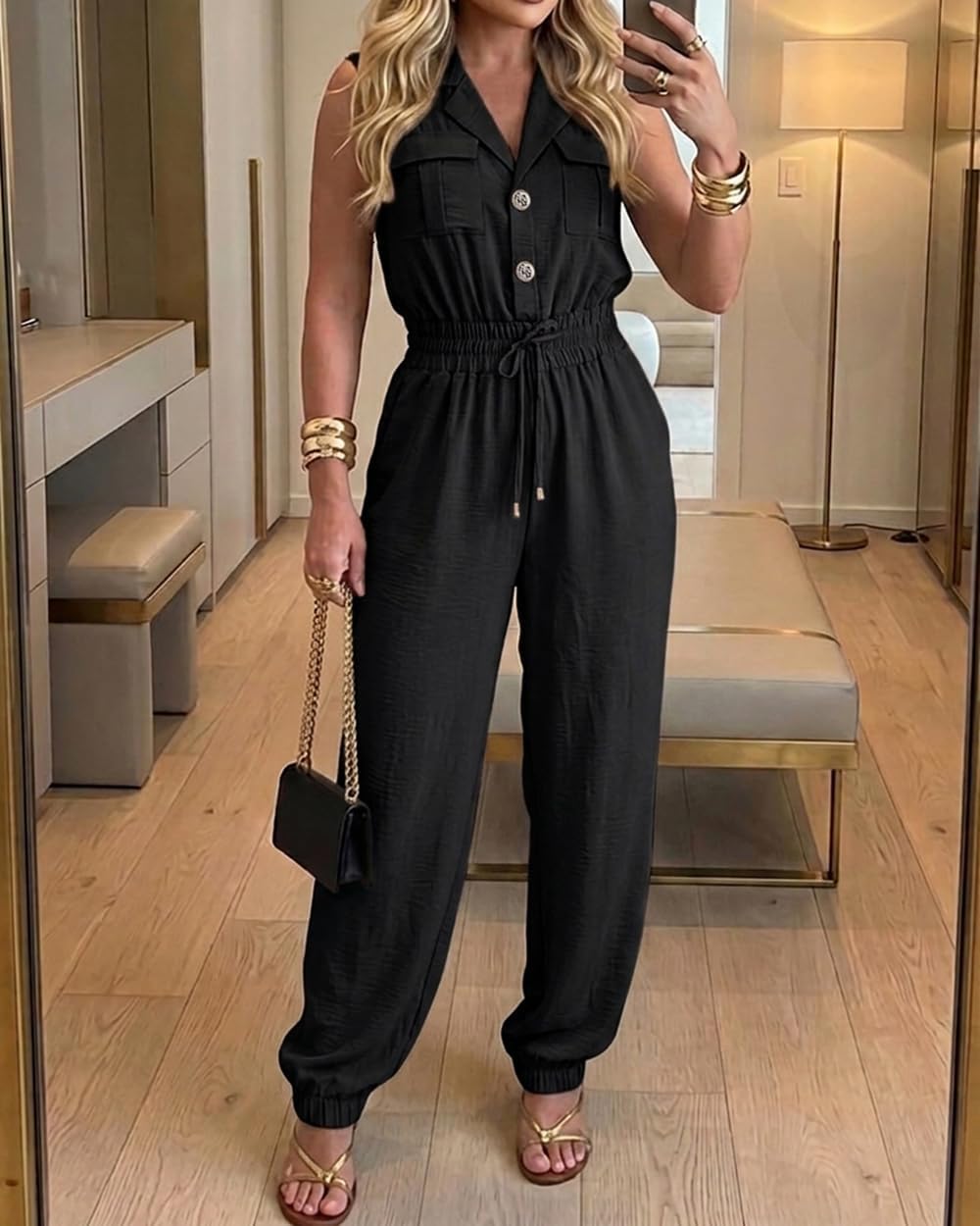 Womens One Piece Cargo 2026 Casual Jumpsuit Outfit