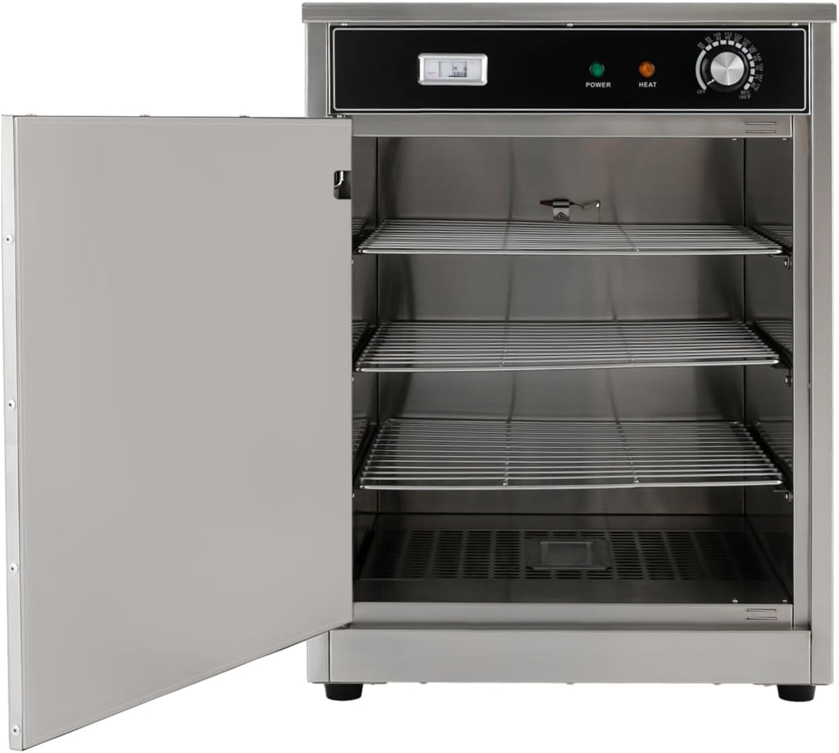 4-Shelf Electric Hot Box Food Warmer with 86-185°F Adjustable Temp
