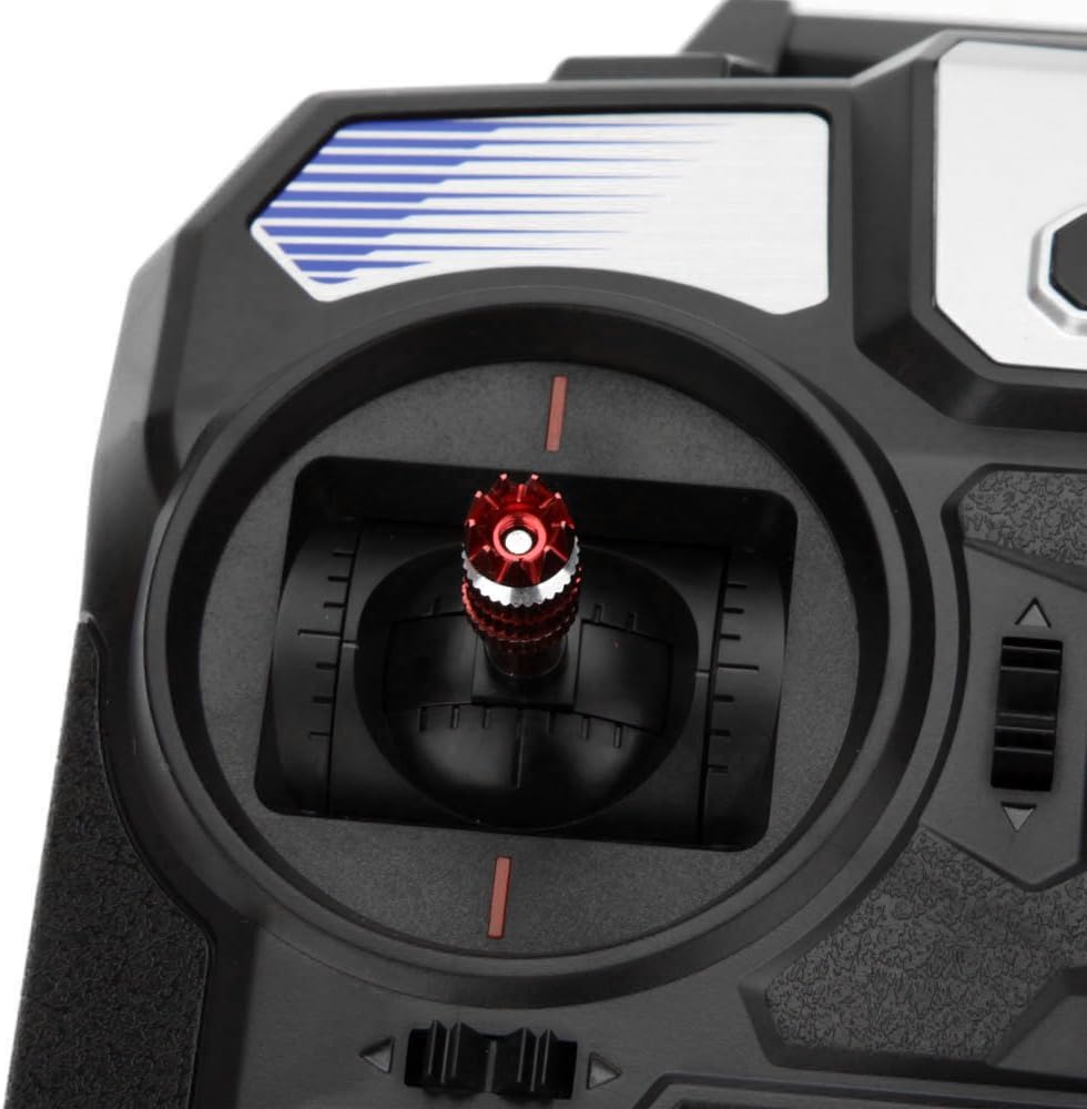 Flysky FS-i4 4CH RC Transmitter with Receiver FS-A6, 2.4GHz 4 Channel AFHDS 2A Remote Controller for RC Helicopter