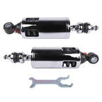 Pair Rear Suspension Shocks Replacement for Harley Softail Fatboy 2000-2017