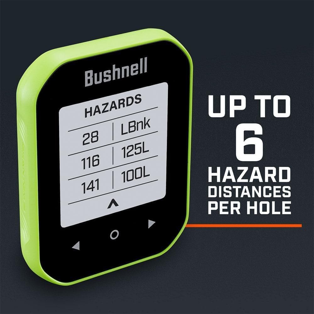 Bushnell Phantom 3 GPS Rangefinder Green with BITE Magnetic Mount and GreenView with Lens Cleaning Cloth Bundle
