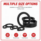 Oil Seal, 5Pcs 55x90x10mm TC Nitrile Rubber Double Lip Cover