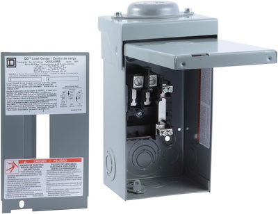 Square D - QO2L40RBCP 40A LOAD CENTER, Grey