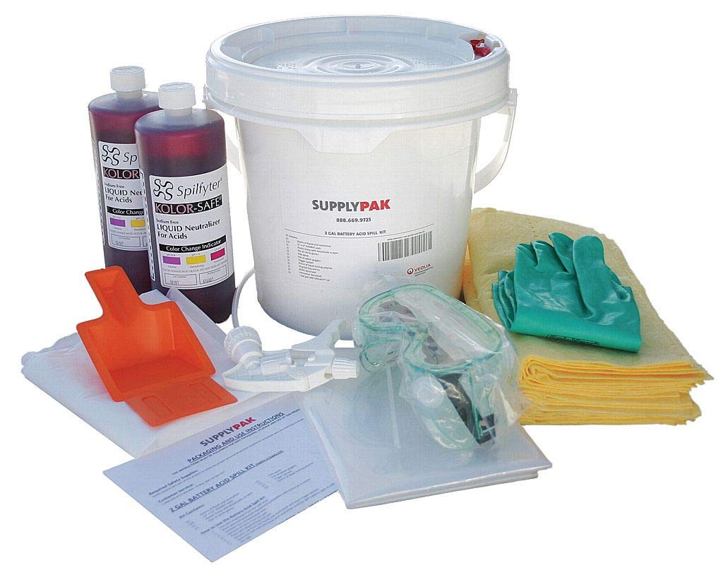 Battery Acid Spill Kit, 2 gal. - SUPPLY-224