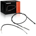A-Premium Rear Parking Brake Cable Assembly, Set of 2