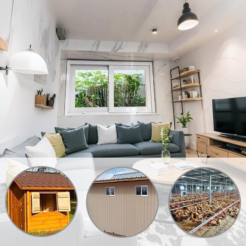 Aluminum Basement Windows Flush Mount Chicken Coop Window Lockable Horizontal Sliding Shed Windows with Tempered