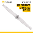 Dishwasher Upper Spray Arm for Whirlpool WDF310PAAB0