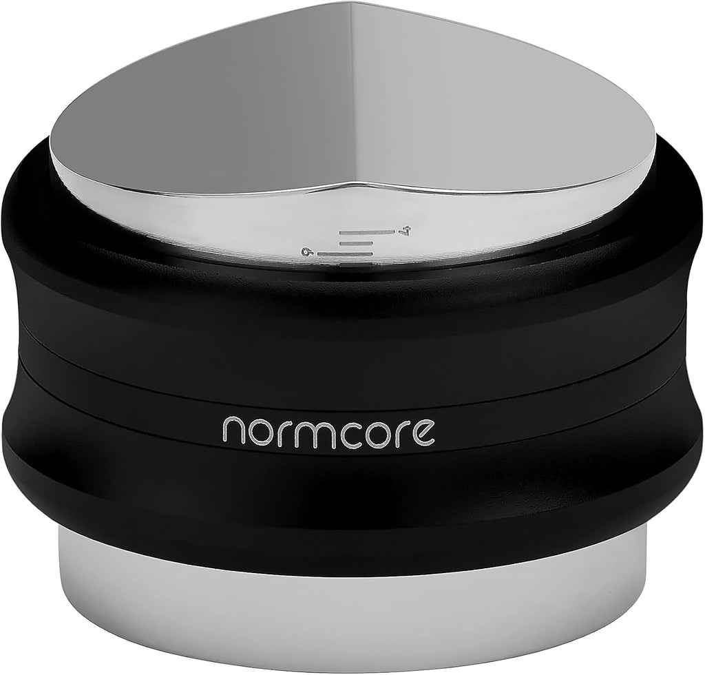 51mm Coffee Distributor & Tamper, Dual Head Coffee Tamper Fits Delonghi Portafilters, Double Sided Adjustable Depth