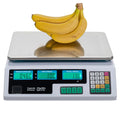 88LB Electronic Price Computing Scale Digital Deli Scale Weight Counting Equipment with HD Backlit LCD Display for