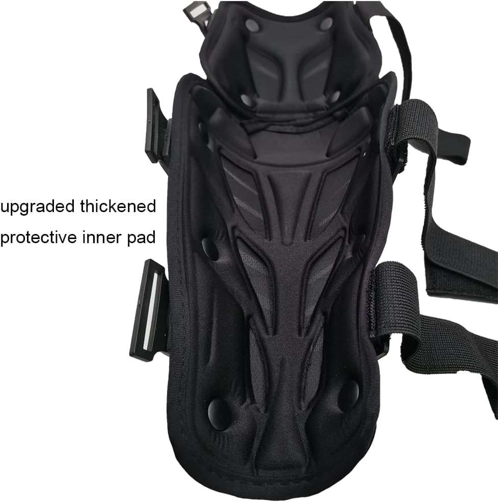 Adult Motorcycle Protective Jacket and Knee Pads, Motorcycle Accessories, Back Spine Chest Protector, Full Body Chest