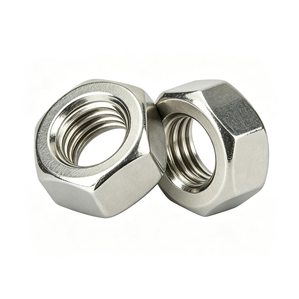 ELOOGAA M16 5pcs Hex Nuts,M16 Galvanized Metric Hardware Nuts Sets