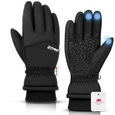 Winter Waterproof Gloves Women Men, 3M Thinsulate Thermal Snow Ski Gloves