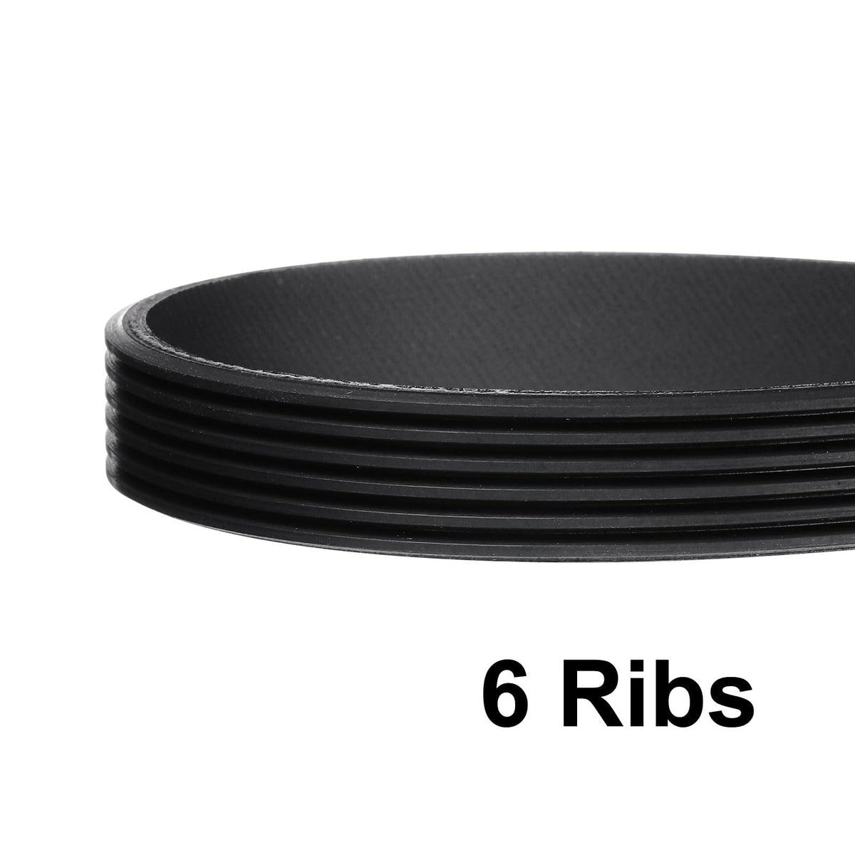 uxcell 4pcs 330J6 PJ V-Ribbed Belt 6 Ribs 33" L x 0.55" W x 0.14" H, EPDM