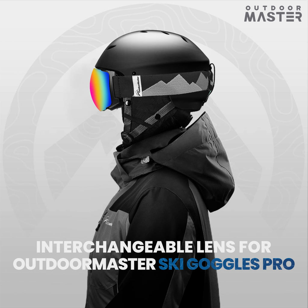 PRO Ski Goggle Replacement Lens, VLT Options for All Weather
