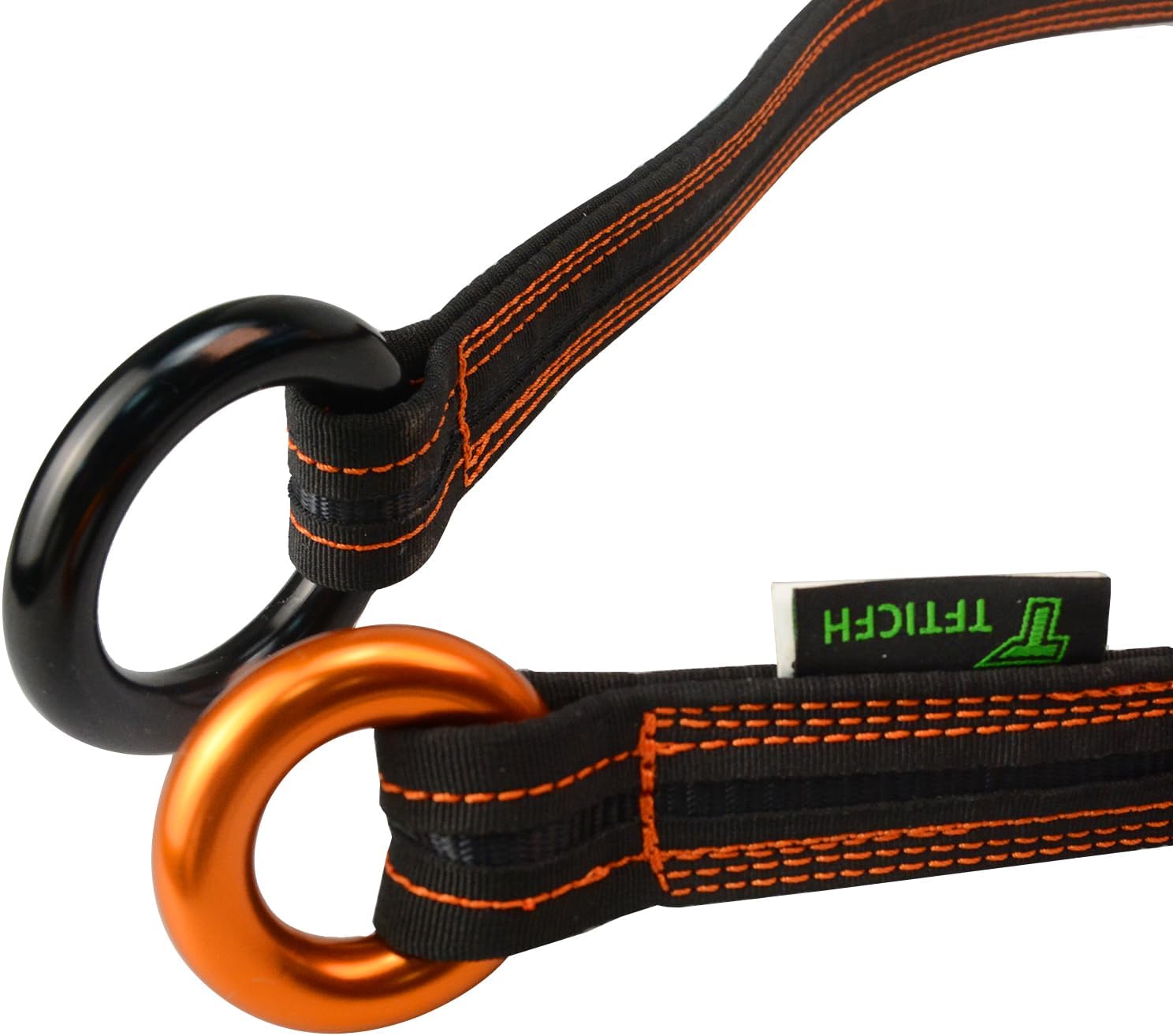 25kN Rappel Ring, Aluminum Climbing O-Ring, High Strength Durable Tension Ring for Rock Climbing Arborist Hammock
