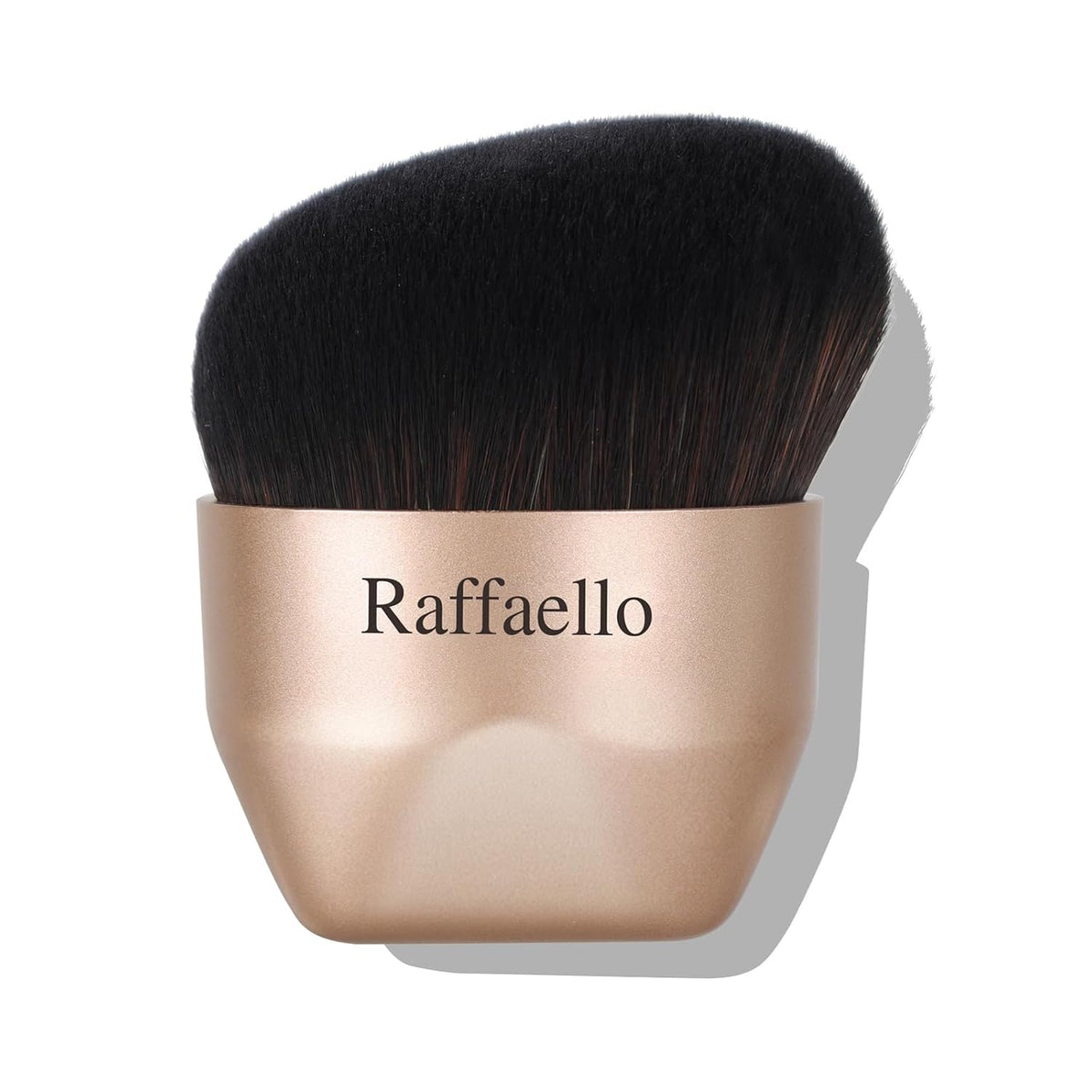 Angled kabuki Foundation Brush: Fast, Flawless Foundation - Dense Soft Bristles for Streak-Free Liquid, Cream &