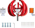 500W Wind Turbine Generator,Low Wind Speed Vertical Design for Home | DN25 Flange Design supports 60mm Tower