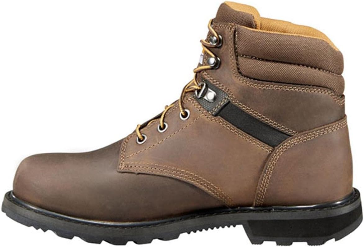 Men's Traditional Welt 6" Steel Toe Work Boot Construction