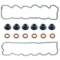 Upper Valve Cover & Lower Rocker Box Gaskets Kit Compatible with Dodge Ram 2003 2004 2005 2500 3500&2008 5.9L 2500 3500 Cummins ISB QSB