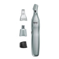 Battery Men’s Nose Hair Trimmer - Eyebrows, Neckline, Nose & Ear Hair | Quick Multi-Head Cordless Precision Trimming