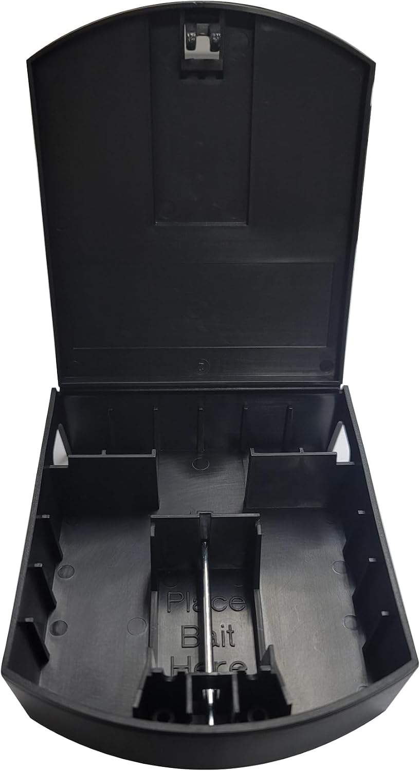 Mouse Station (6 Pack & 1 Key) - Durable, Discreet Low-Profile Bait Station with Universal Key - Tamper-Resistant