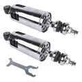 Pair Rear Suspension Shocks Replacement for Harley Softail Fatboy 2000-2017