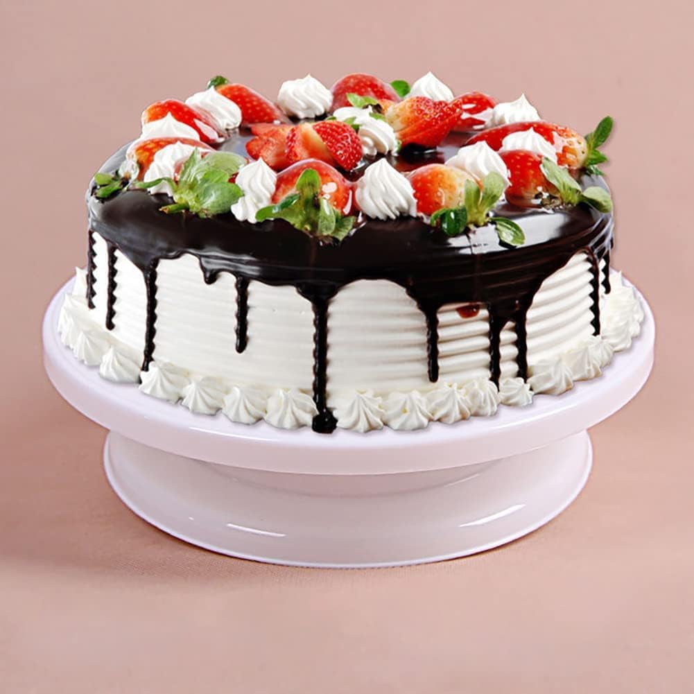 Cake Decorating Turntable, 11" Cake Decorating Supplies Revolving (1 PCS)