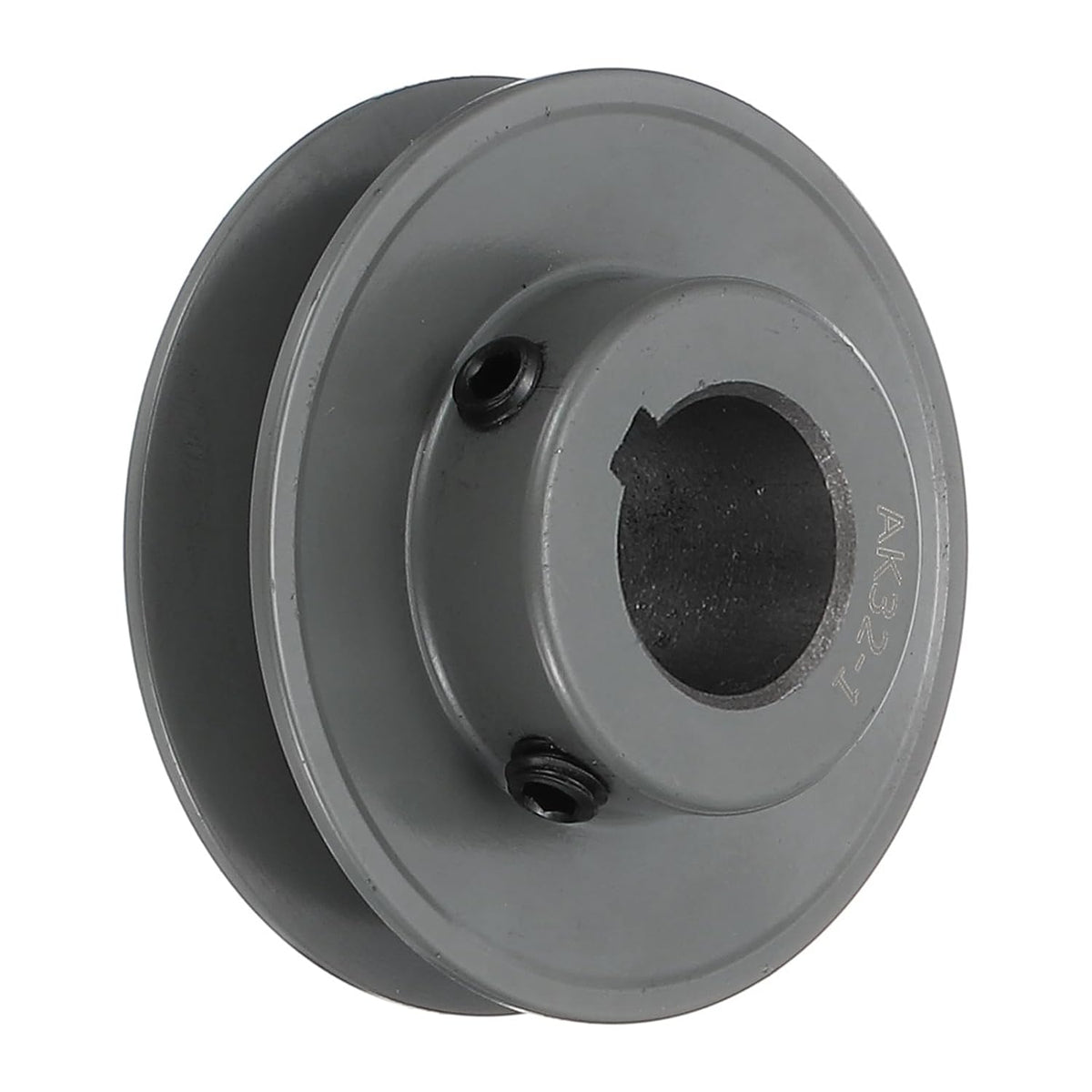 uxcell AK32-1 V-Belt Sheave 1" Bore, 3.25" OD, Single Groove Web Sheave