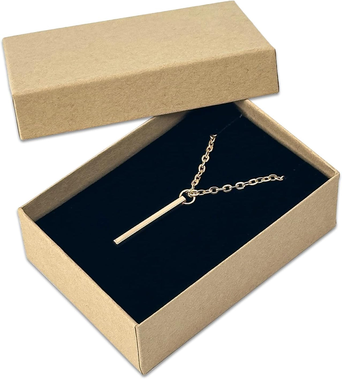 TheDisplayGuys 24-pack Cardboard Gift Boxes w. Velvet Jewelry Insert & Lids