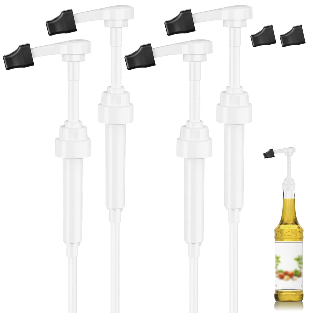 Coffee Syrup Pump Fits Monin Syrup, Pump for Monin 750ml Glass Bottle