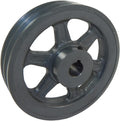 8.25" X 1" Double Groove AK Fixed Bore Pulley # 2AK84X1