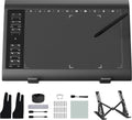Graphic Drawing Tablet, Digital Sketch,Design for PC and Computer/Pad-12 Hot Keys, Compatible Windows/MAC/Android,the