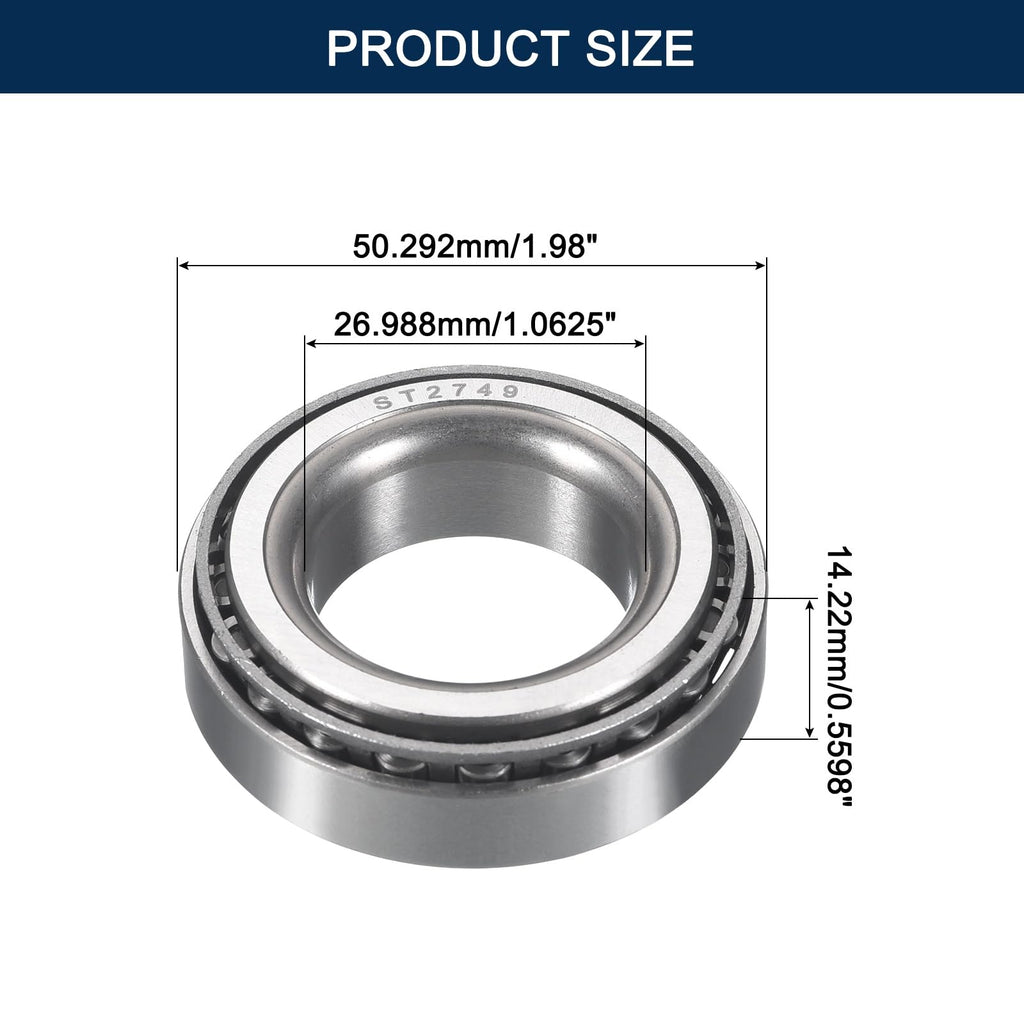 HIPicco ST2749 Tapered Roller Bearing Cone and Cup Set