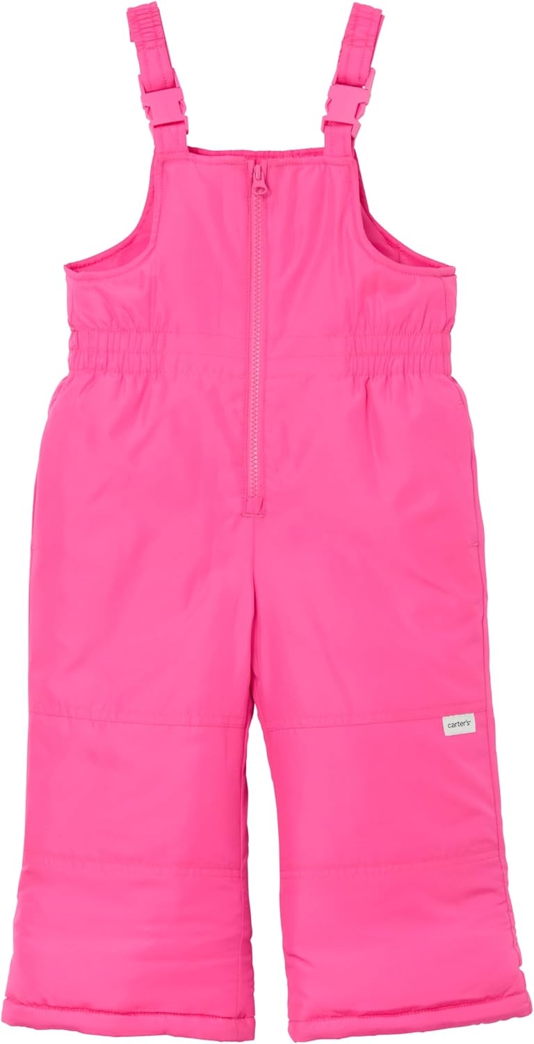Unisex Kids Insulated Snow Bib Snow-ver-all Ski Pants