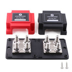 T Tocas 400A Amp Bus Bar 12V Power Distribution Block with 8 * 3/8" Studs